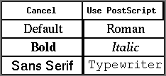 [Font Panel - LaTeX]