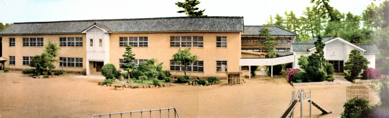 1971年の校舎。