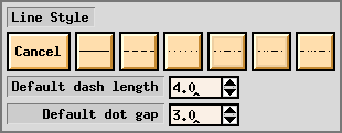 [Line Style Panel]