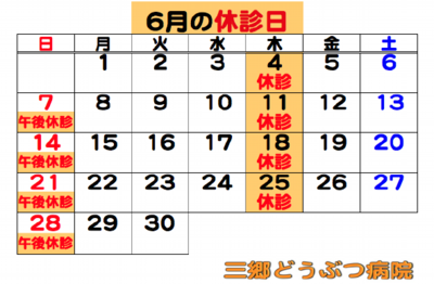 2026.06休診日.png